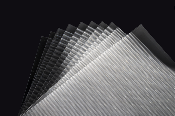 Qualité La feuille lenticulaire en PET 75LPI est de 0,45 mm Usine