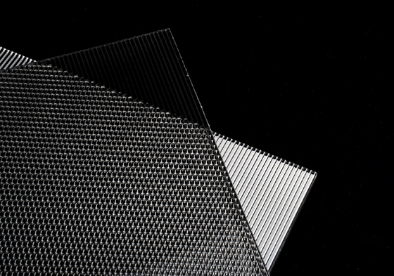 Qualità 1200 x 2400 mm PS pannello lenticolare 3,25 mm 20 LPI per la stampa digitale Fabbrica