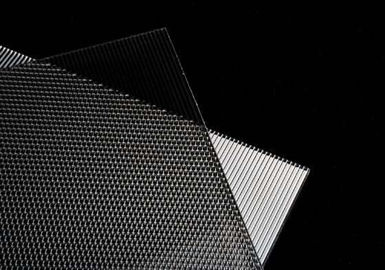 Painel lenticular PS 1200 x 2400mm 3,25mm 20 LPI para impressão digital